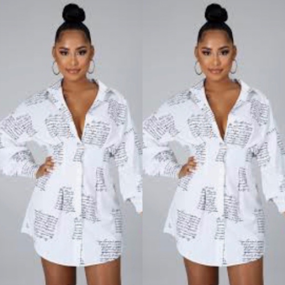 Writing on The Wall Dress